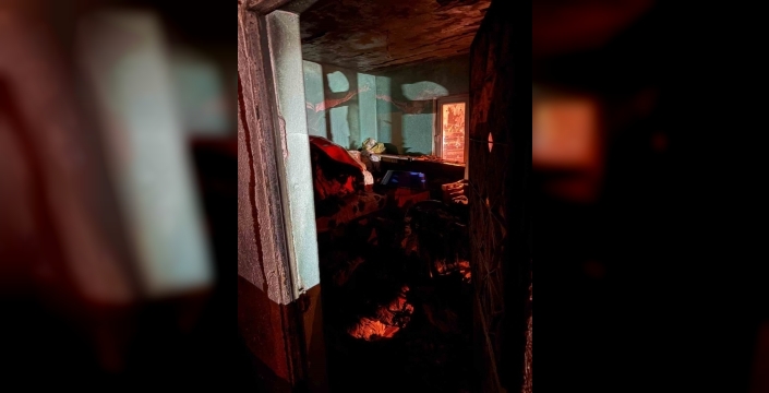 Karacasu'da ev yangını: 3 yaralı