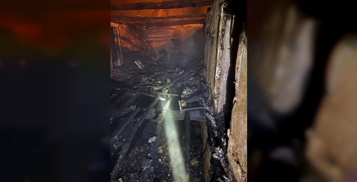 Karacasu'da yangında yaralanan kadın hastanede yaşamını yitirdi