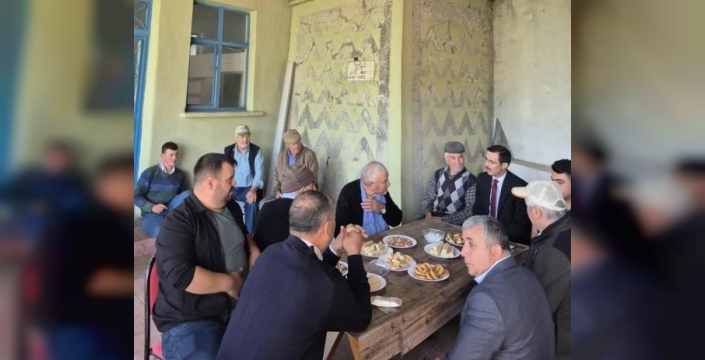 Kaymakam Polat, köylerde ihtiyaçları dinledi