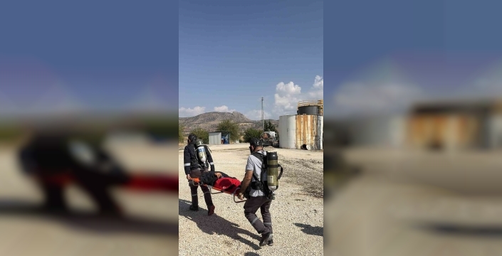 Kayseri itfaiyesi, TPAO'ya acil durum eğitimi verdi