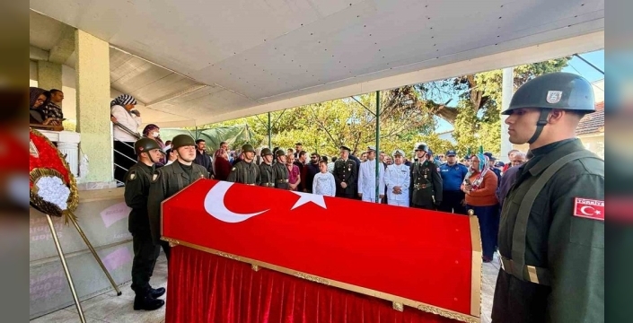 Kıbrıs gazisi Ali Yay son yolculuğuna uğurlandı