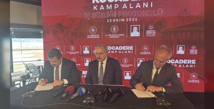 Kocadere Kamp Alanı için iş birliği protokolü imzalandı