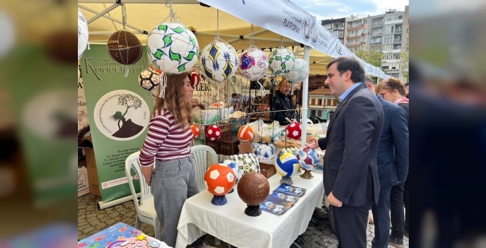 Kula standı, İzmir'de düzenlenen organizasyonda dikkat çekti