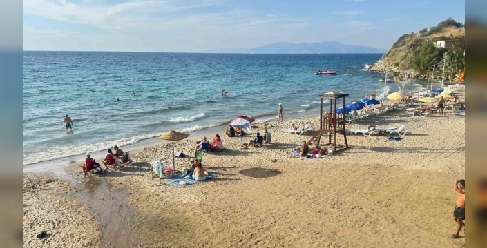 Kuşadası'nda ekim ayında hava sıcaklığı 24 dereceye ulaştı