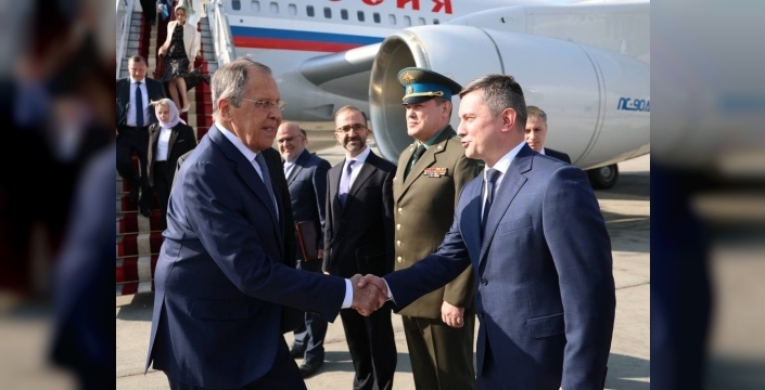 Lavrov ile Arakçi Tahran'da bir araya geldi