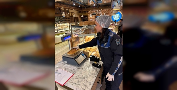 Marmaris'te 6 fırın denetlendi, birine cezai işlem