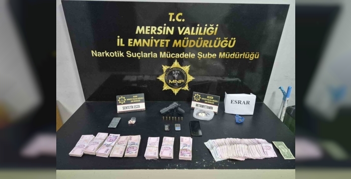 Mersin'de uyuşturucu operasyonunda 5 tutuklama