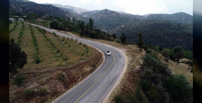 Muğla'da Girdev ve Erendağ yolları yenilendi