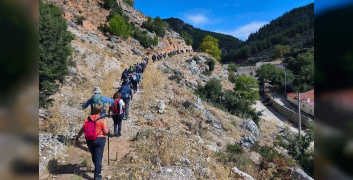 Muğla'nın güzellikleri doğa yürüyüşüyle tanıtıldı