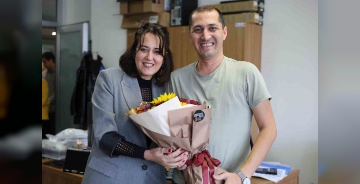 Mühendis lösemi hastasına umut oldu