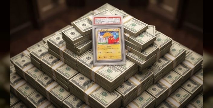 Nadir Pokemon kartı, 8,4 milyon dolara satıldı