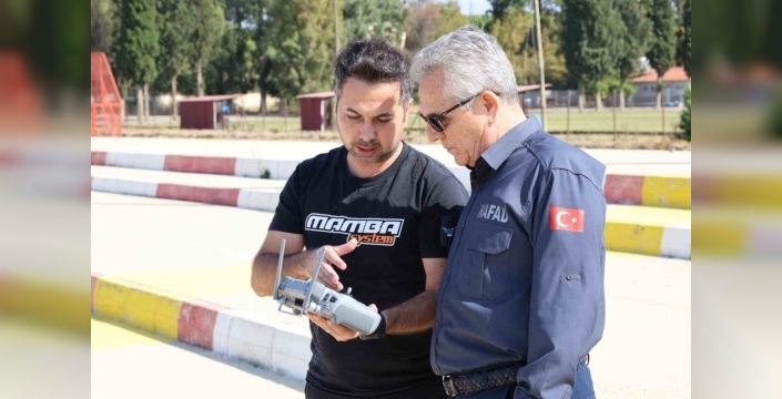 Nazilli Belediyesi, yapay zeka destekli afet drone'unu hizmete sundu
