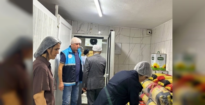 Nazilli'de kurum yemekhanelerinde hijyen denetimi