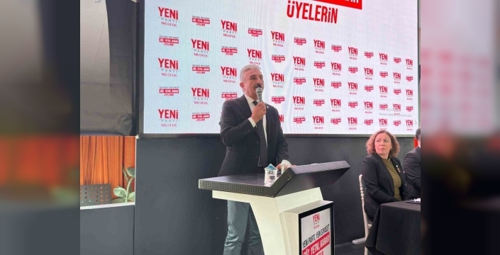 Nihat Yeşiltaş, Yeni Parti'nin Bursa il başkanlığı için adaylığını açıkladı