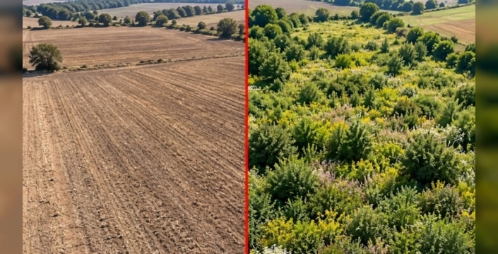 Norfolk'taki tarla, 11 yıl sonra bitki çeşitliliği ile dikkat çekti