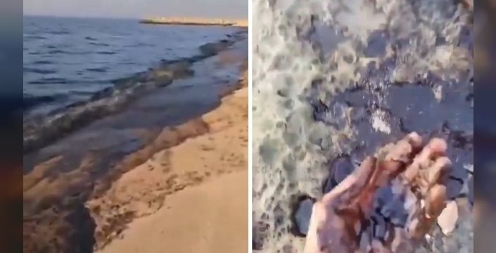 Petrol sızıntısı BAE'nin kuzey kıyılarına yaklaştı