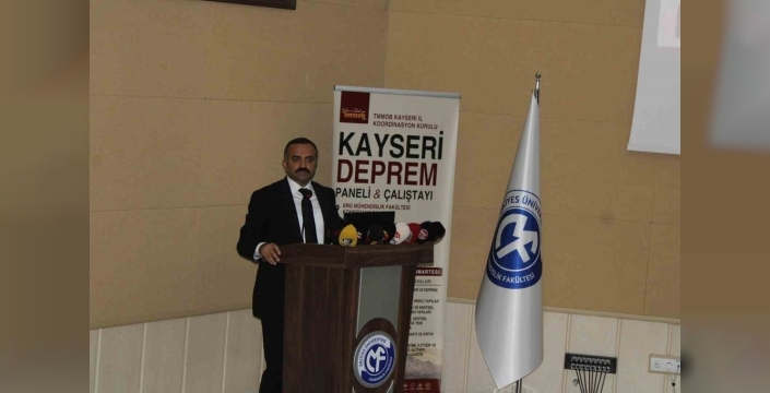 Prof. Akyüz: Kayseri'de fay enerjisi net değil