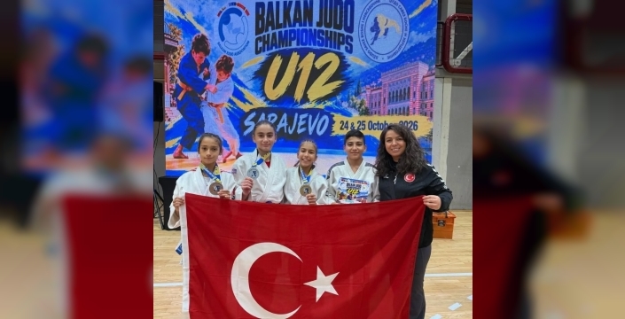 Salihli'den Beren Ayaz Balkan Judo Şampiyonu