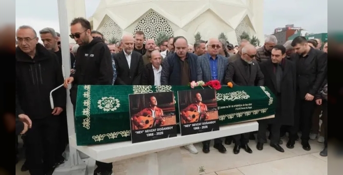 Şarkıcı Nev son yolculuğuna uğurlandı