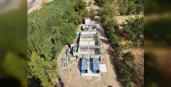 Savur'daki atıksu tesisi yakında yeniden faaliyette