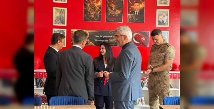 Şehit Ertaş anısına Cizre'de kütüphane açıldı