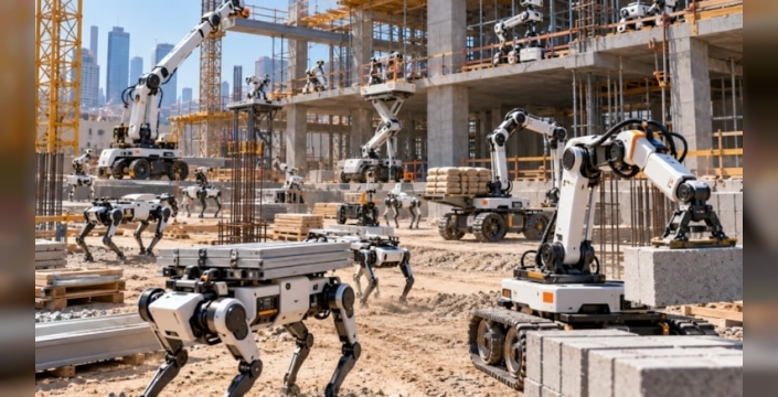 Stuttgart Üniversitesi, inşaatta robot ekipleriyle yeni bir dönem başlatıyor