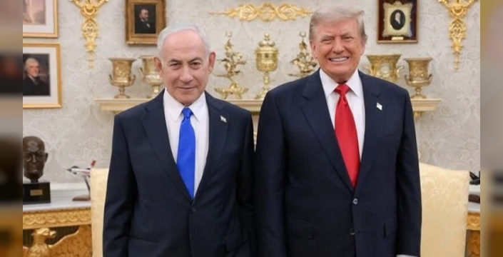 Trump, Netanyahu'ya destek verdi, birlik hükümeti için şimdilik sessiz
