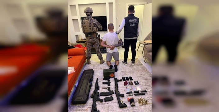 Uluslararası düzeyde aranan şüpheli Valmir Berısha İzmir'de yakalandı