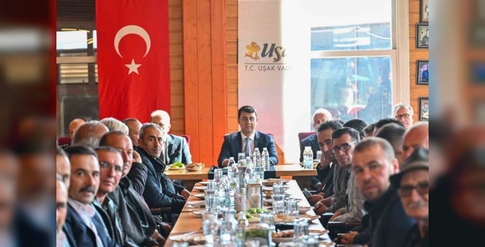Vali Kartal muhtarlarla buluştu