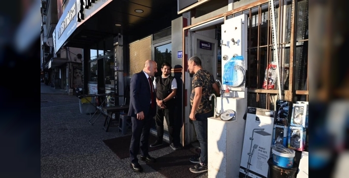 Vali Varol, vatandaşlarla sohbet etti