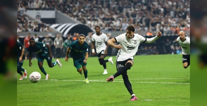 Vlahovic, Beşiktaş'taki gol sayısını altıya çıkardı