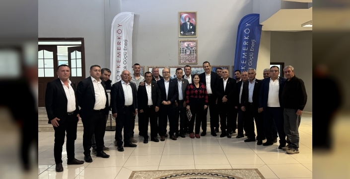 Yeniköy Kemerköy Enerji, muhtarlarla buluştu: Bölge kalkınması ele alındı