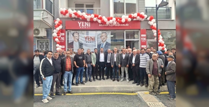 Zeki Özkan, YENİ Parti Selendi'de yeniden başkan seçildi